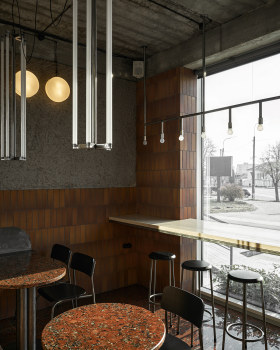 Pizzeria Pomidoros BT 快餐店设计丨乌克兰丨Paliychuk Olga