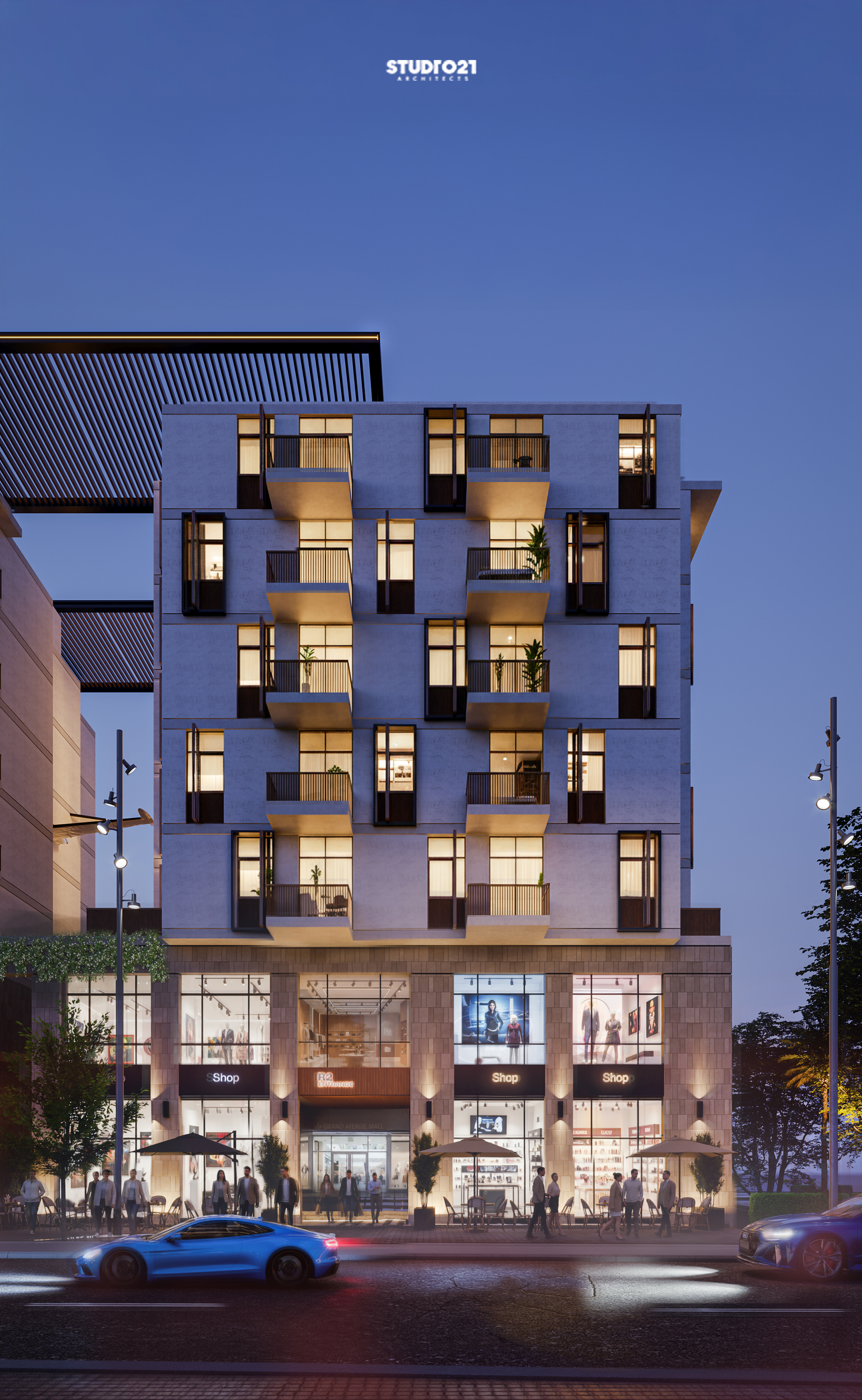 A modern mixed-use residential-2