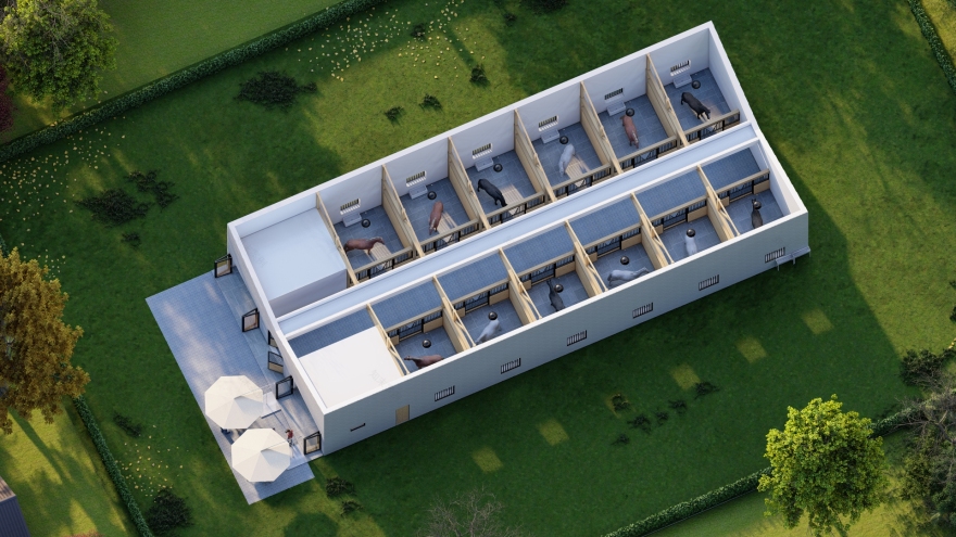 马厩概念丨英国诺丁汉丨ecolutionhubs-3