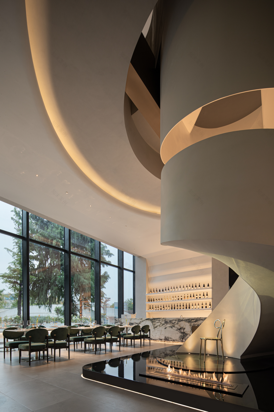 【新作】时上建筑空间设计|悦+Deco——舞动于钱塘江畔的意式美学空间!-39