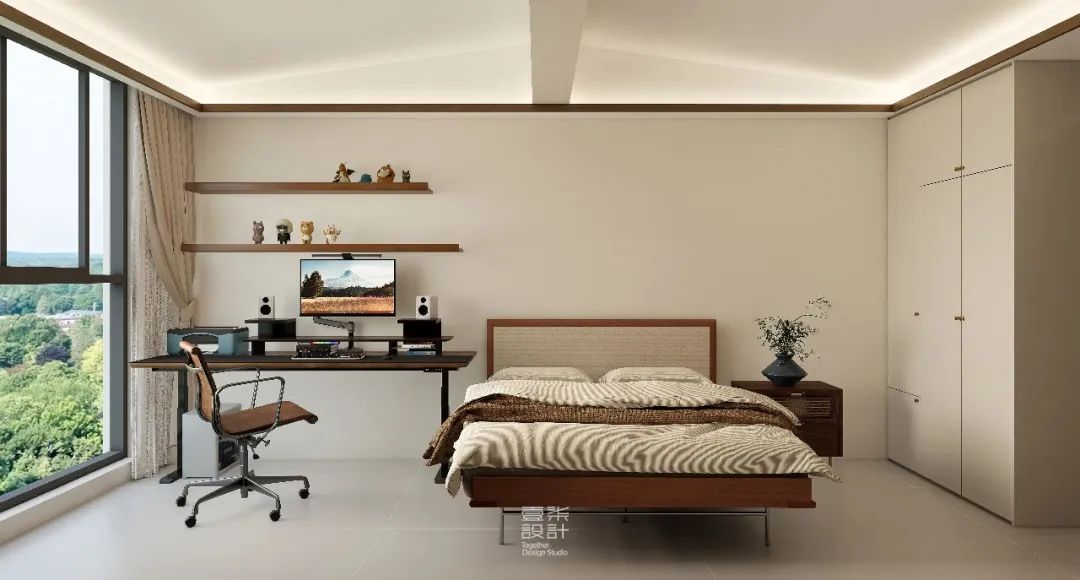 国际公馆室内设计,中海·九樾室内设计,中建·幸福城室内设计等丨壹柒设计-42