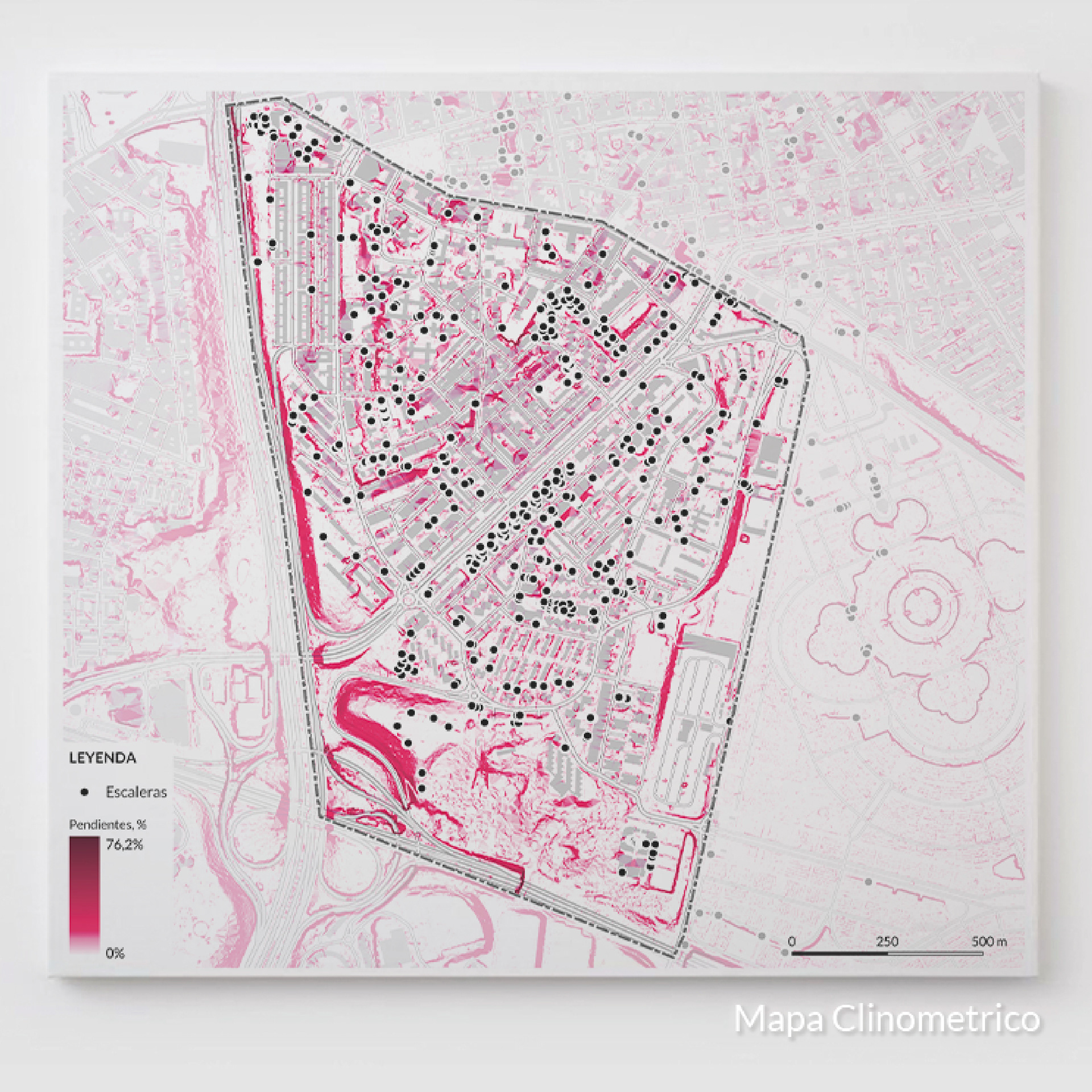 马德里地理信息系统分析丨西班牙马德里丨MUPUT ETSAM-7