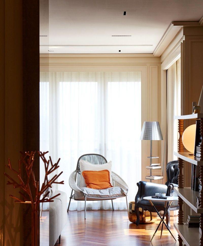 上海法租界顶层复式公寓 | 摩登美式都会融合法式精致细节-10