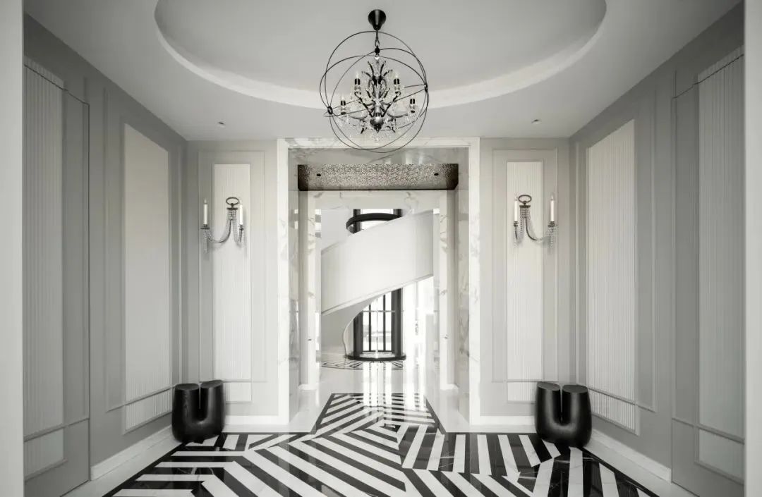 现代法式华居丨中国北京丨清美空间设计-13