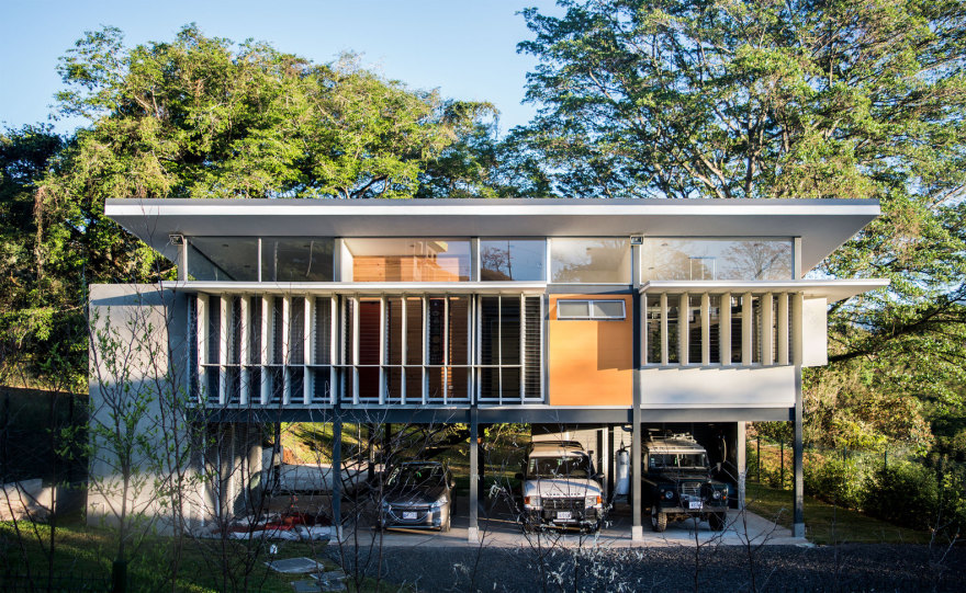 哥斯达黎加热带湿热住宅的可持续设计-55