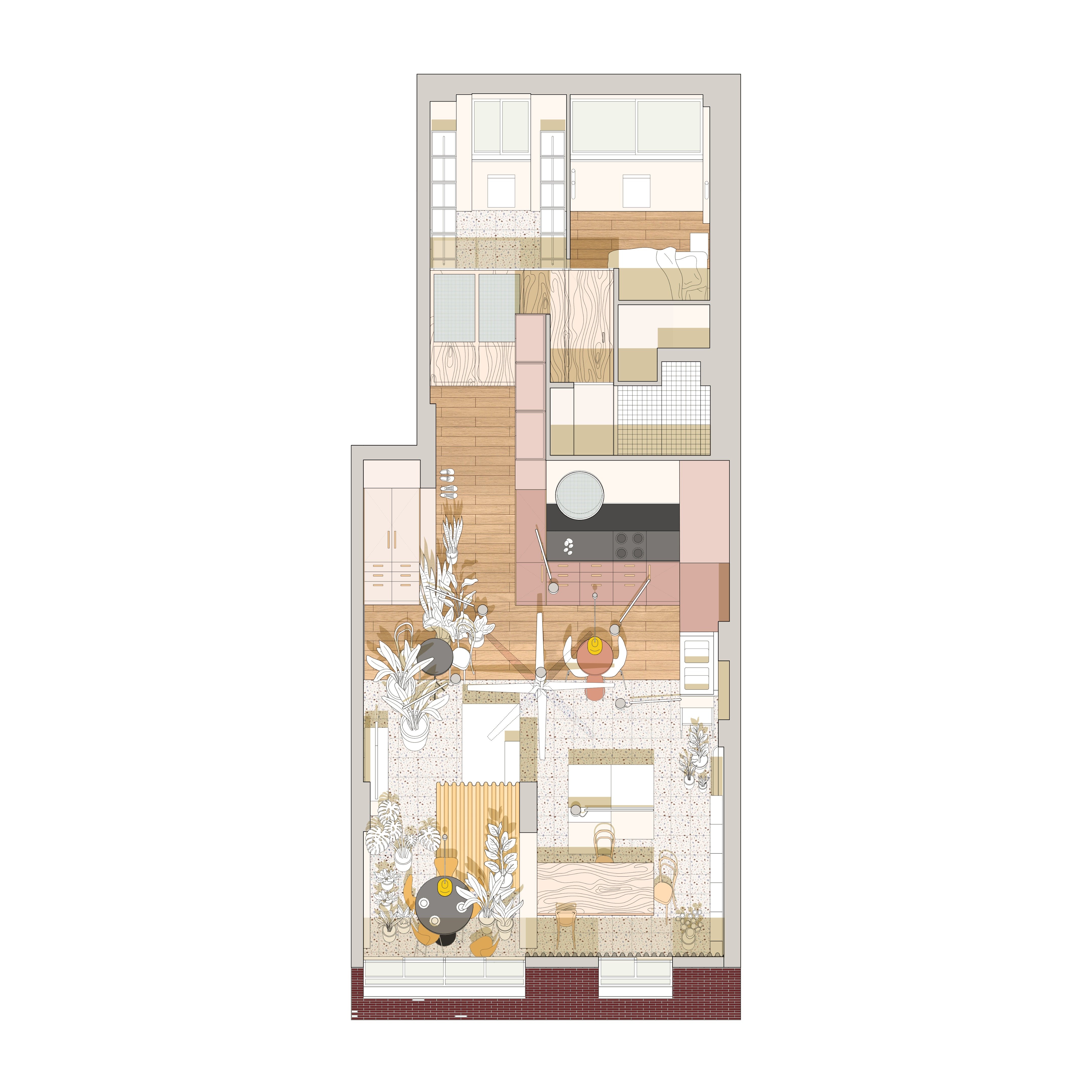 Casa(Dos) 公寓改造-23