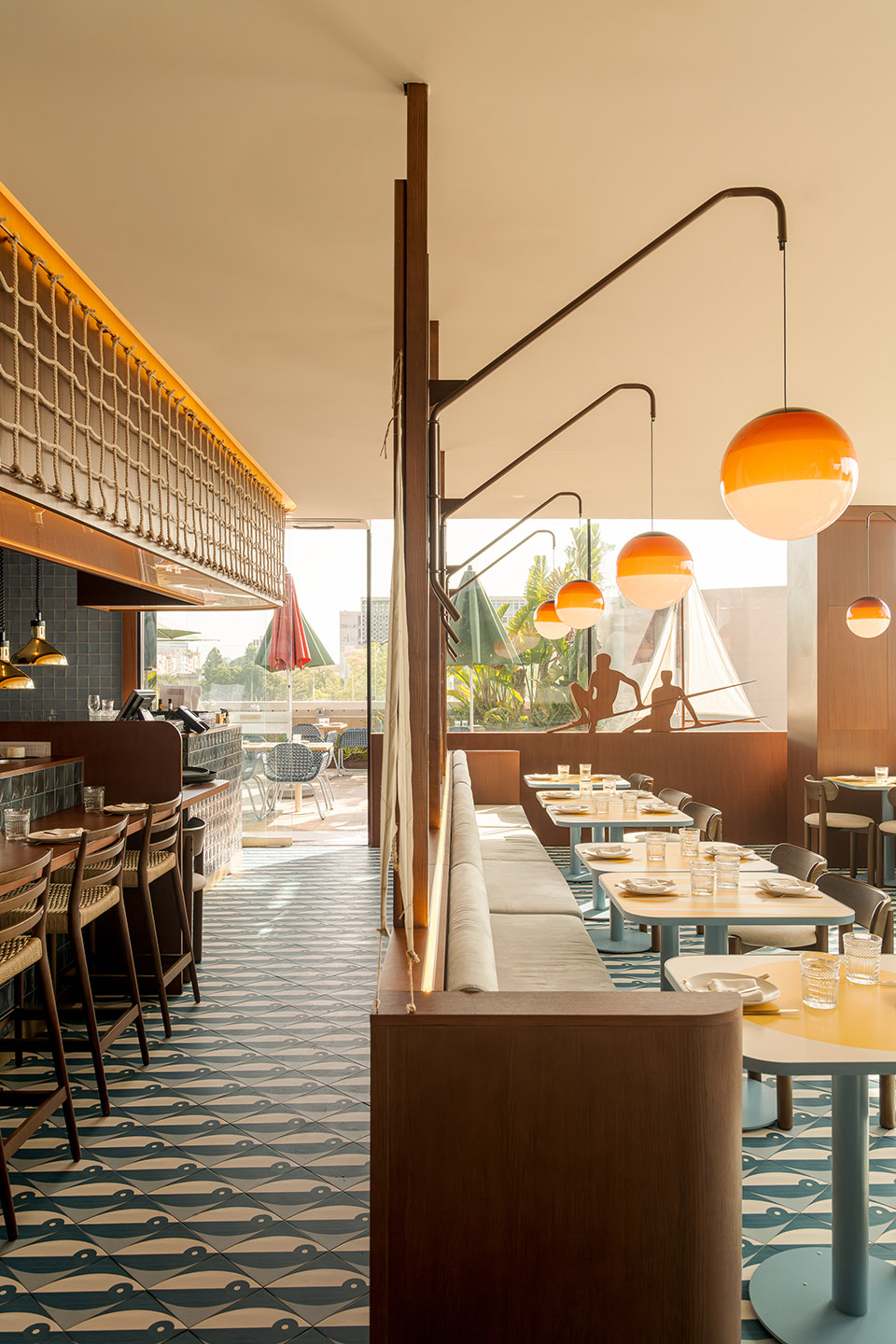 El Mar餐厅丨葡萄牙里斯本丨Cateto Cateto design studio-18