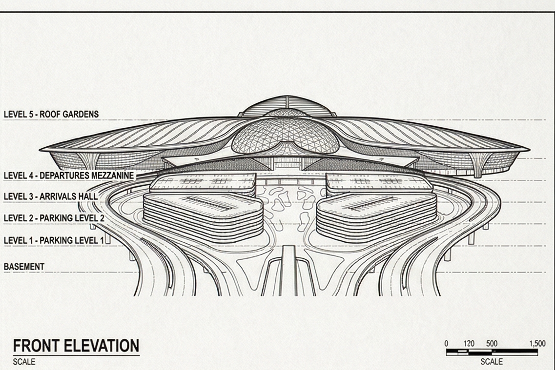 The Tri-Leaf Terminal Architectural Concept-20