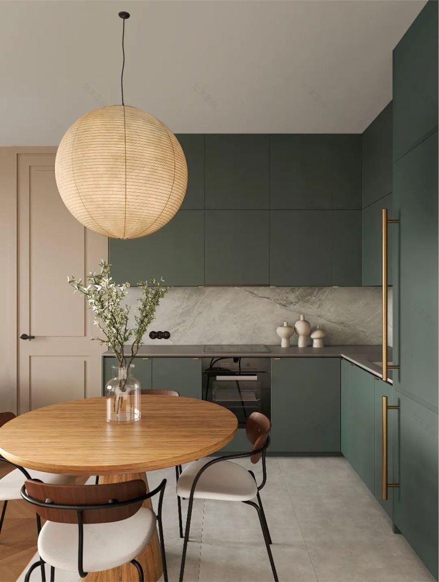 现代古朴典雅住宅丨Yevheniia Dubrovska-12