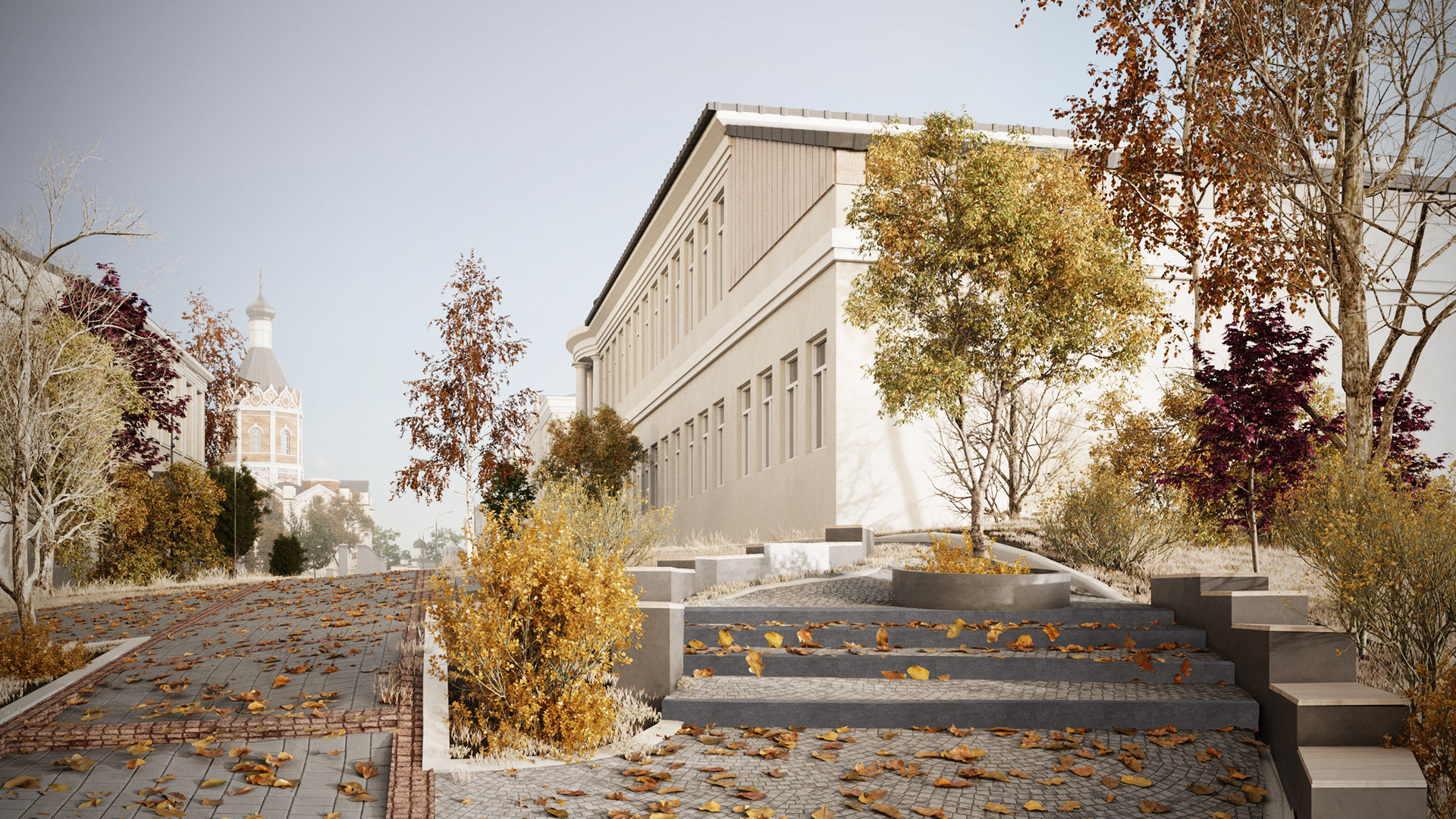 小巷的景观美化丨俄罗斯梁赞丨Alena Kokueva,Silviya Al Ubed-55