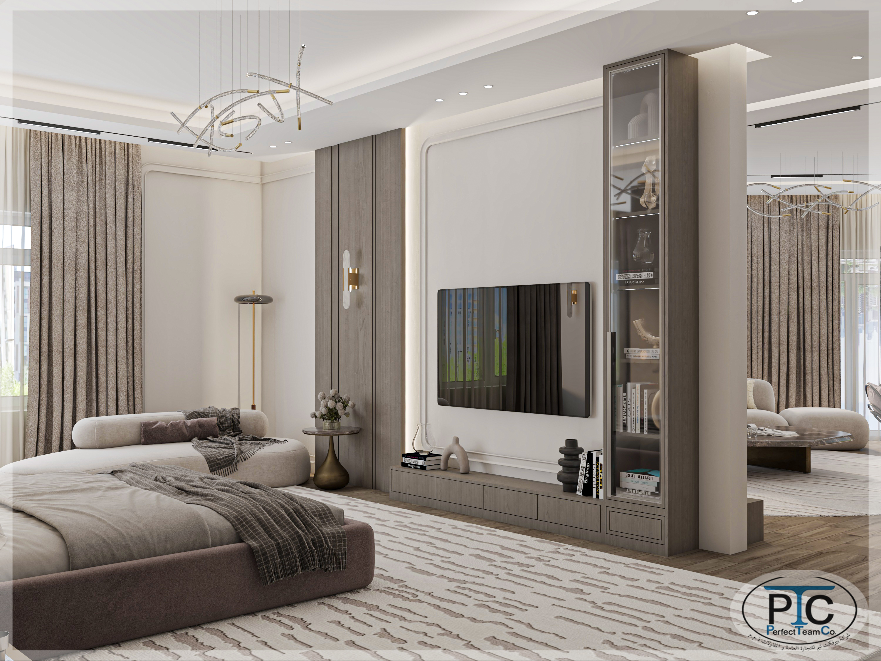 Master Bedroom Suite - Neoclassical Design-1
