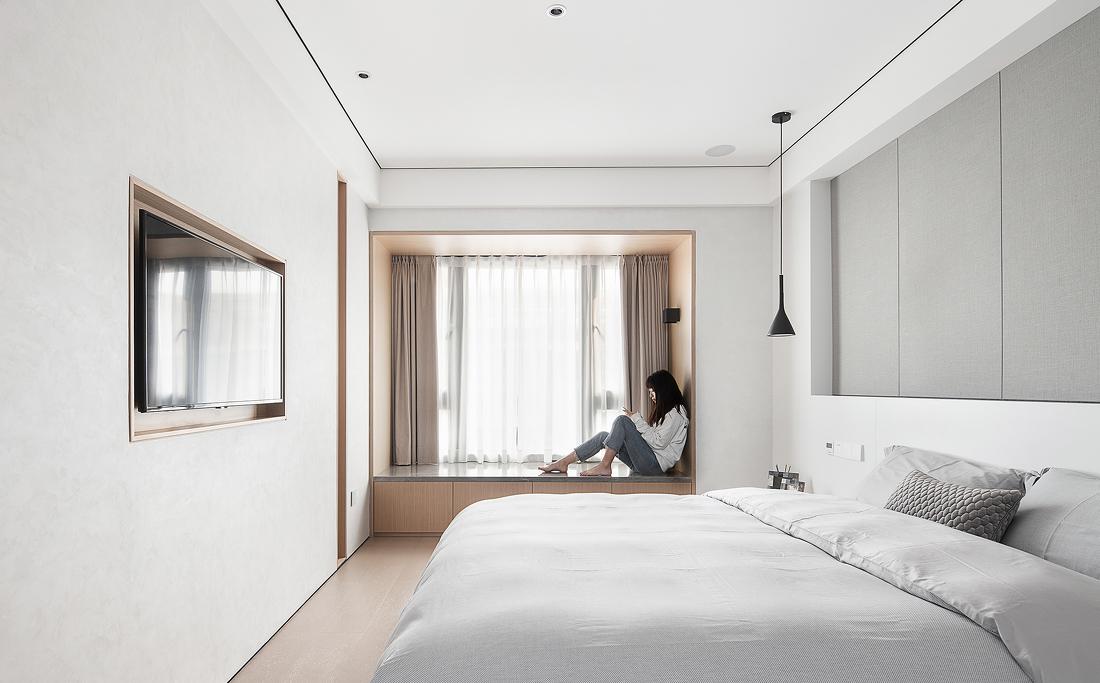 
原木与留白--现代轻奢舒适雅居 -14