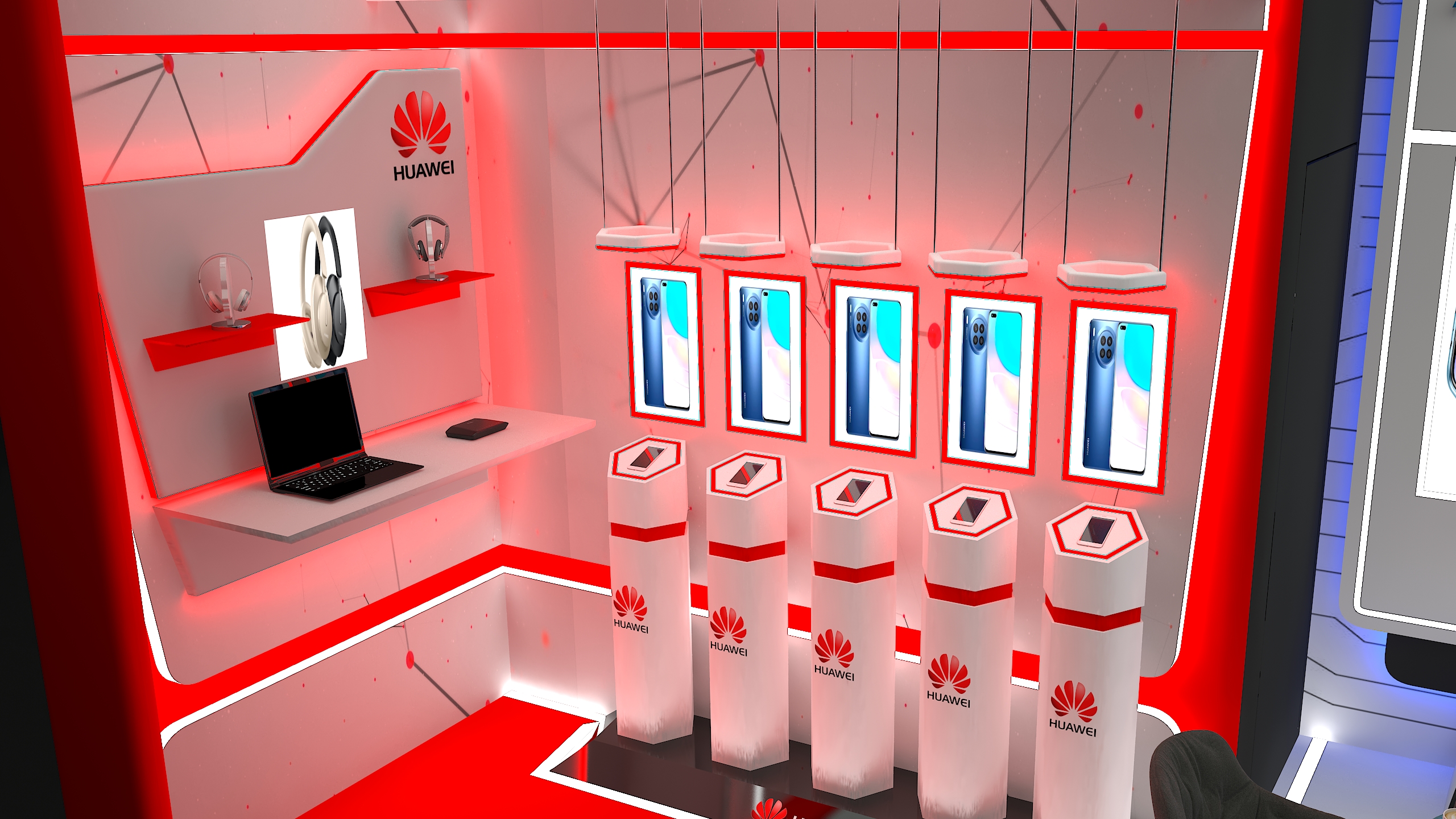 Al-Badeel-Huawei Booth Tripoli 2021-5