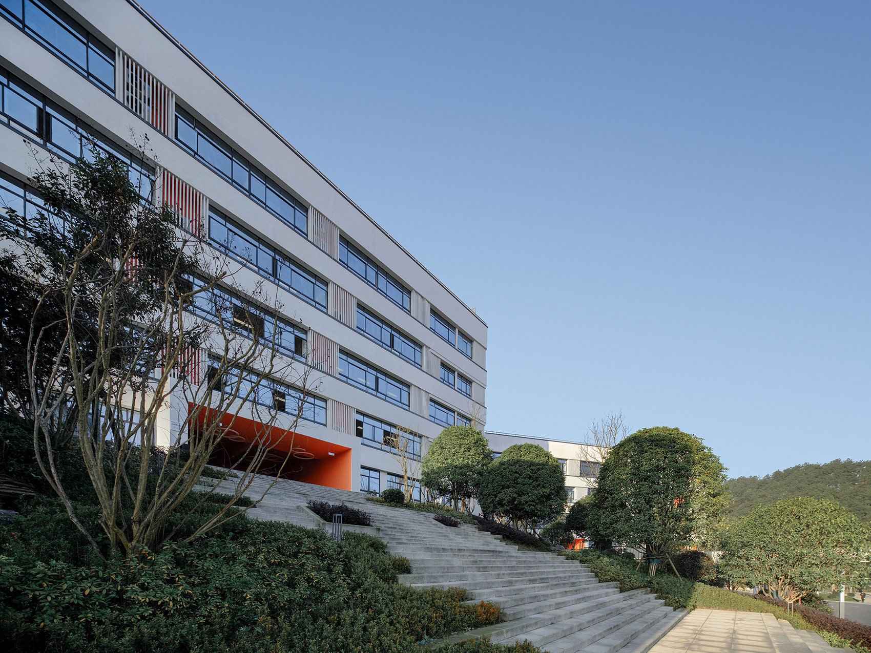 吉首中驰·湘郡礼德学校丨中国湘西丨山东建筑大学建筑城规学院象外营造工作室-103