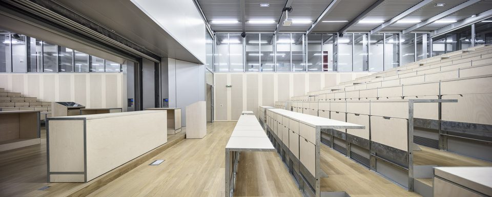 融入乡村环境的 ENSAE 学院,轻盈钢构展现简约抽象之美-41