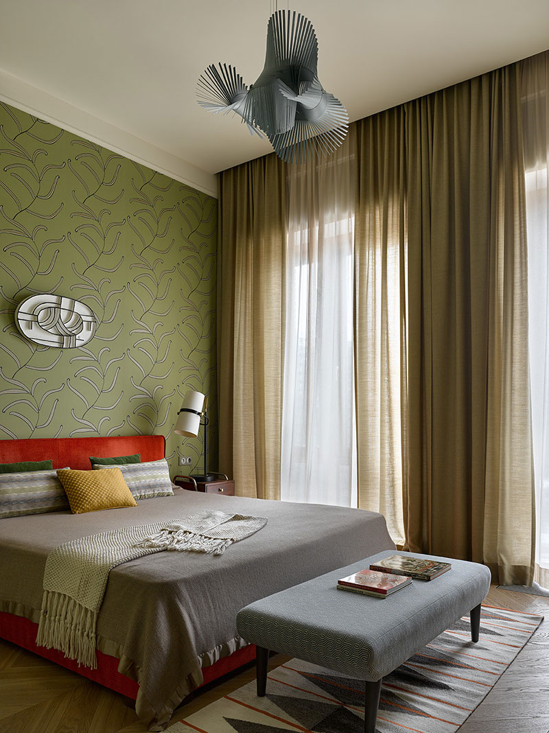 莫斯科现代经典公寓 | 欧式复古与优雅的完美融合-11