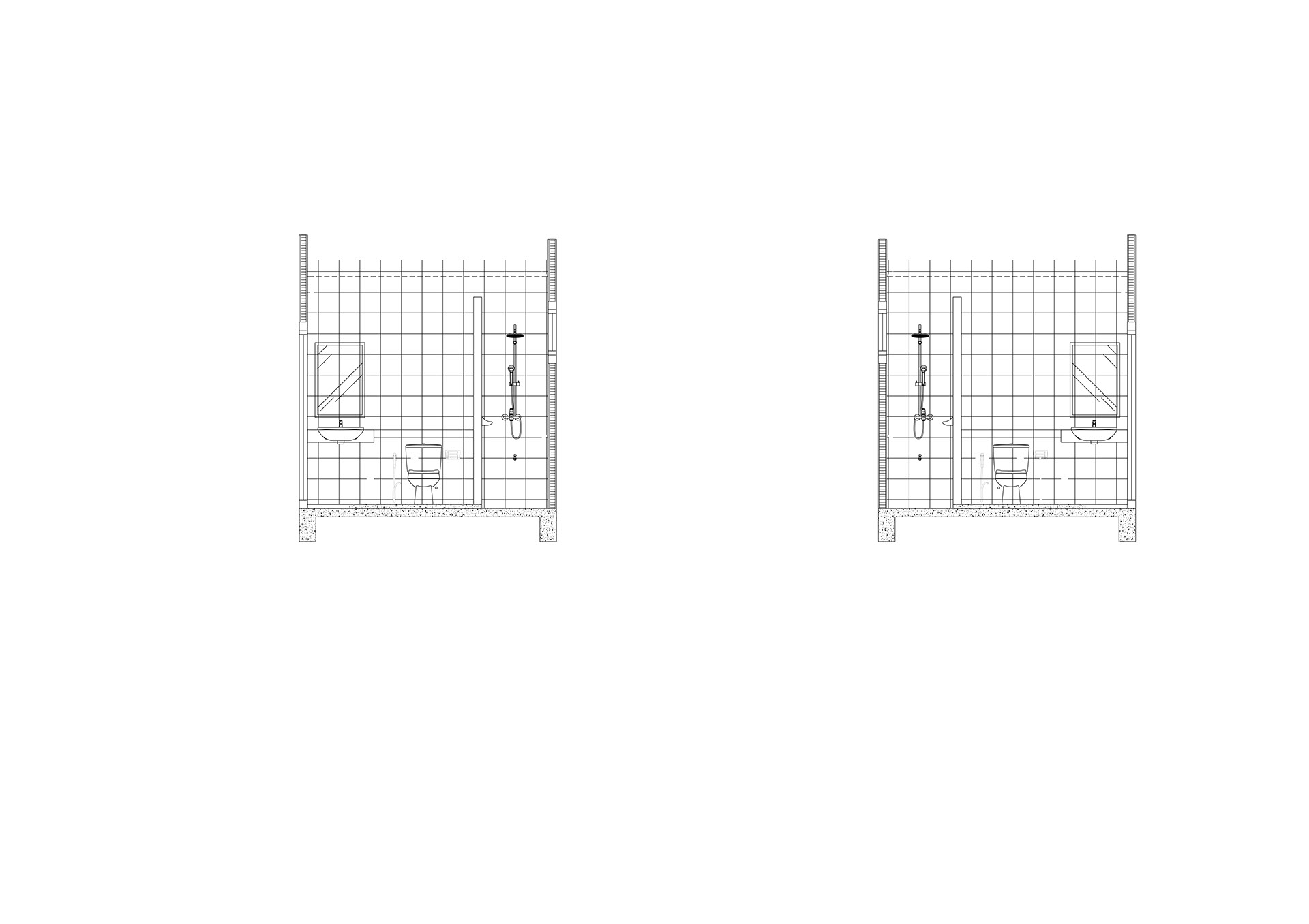 architectural drawing of residential house-12