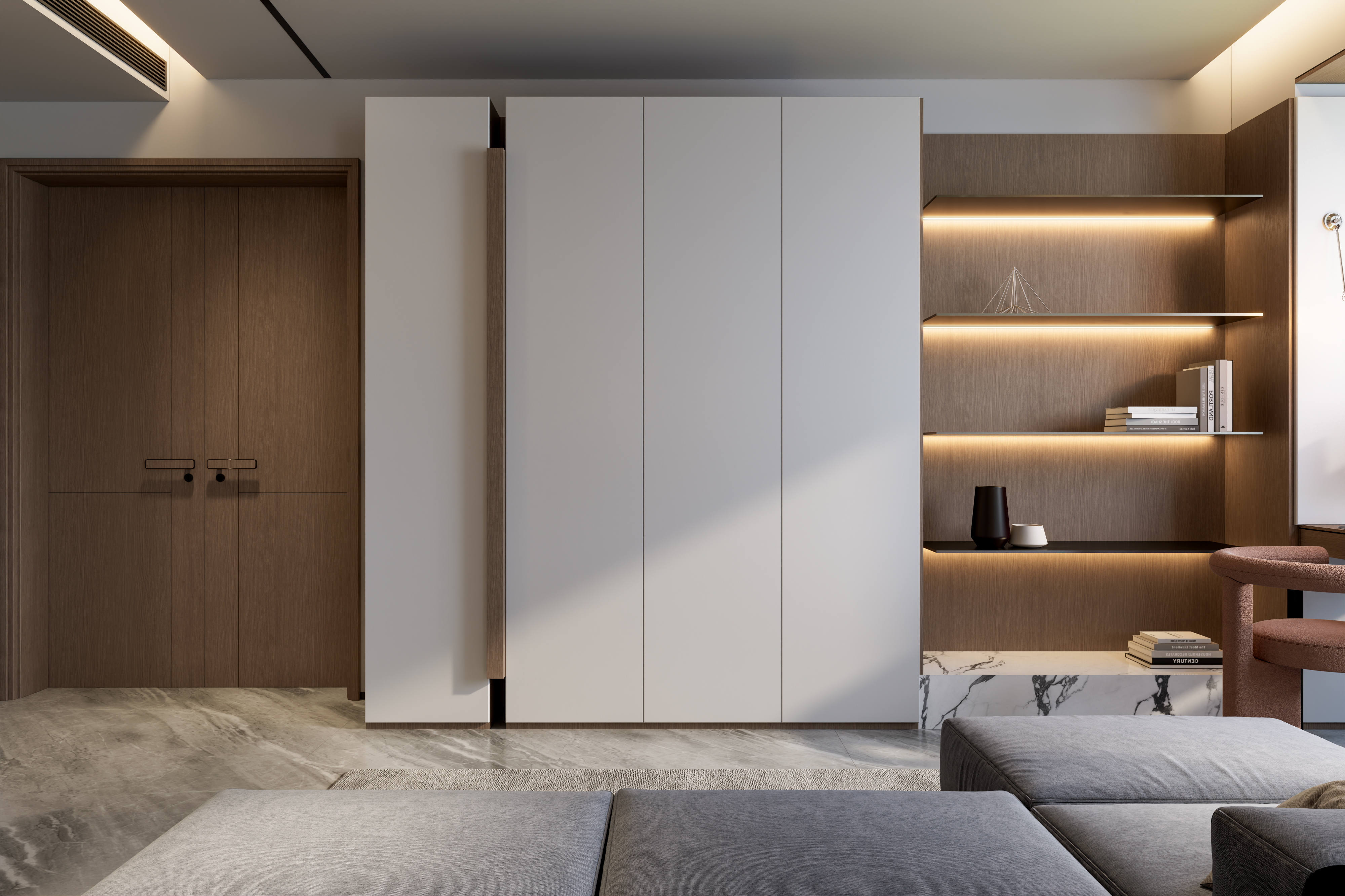 现代风带点原木色调（郑州时代国著）-7