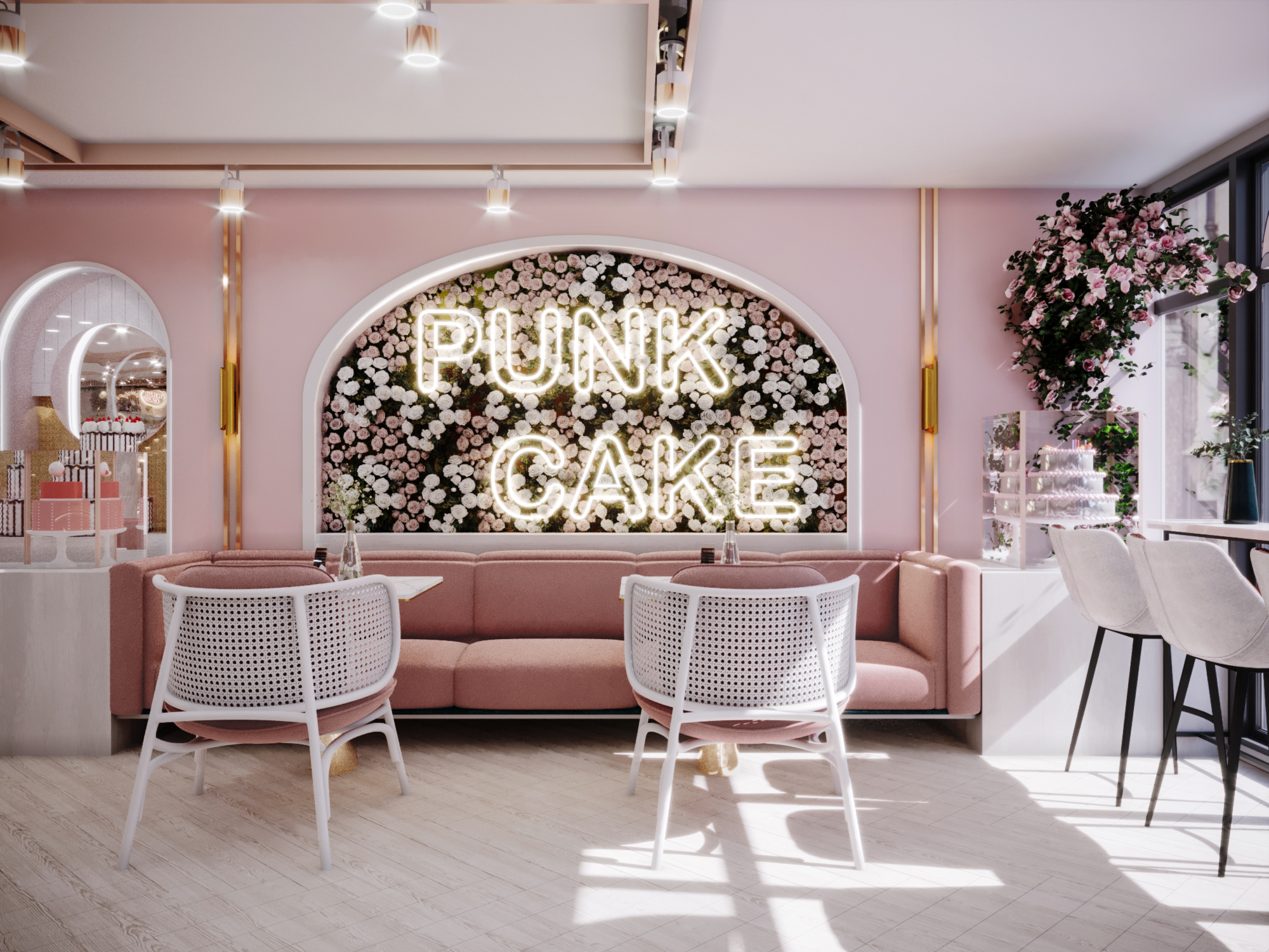 朋克蛋糕咖啡馆丨First designs-13