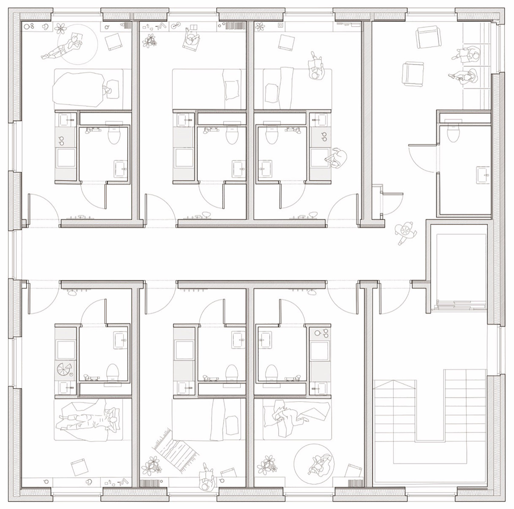 Kallerud学生公寓丨挪威-60