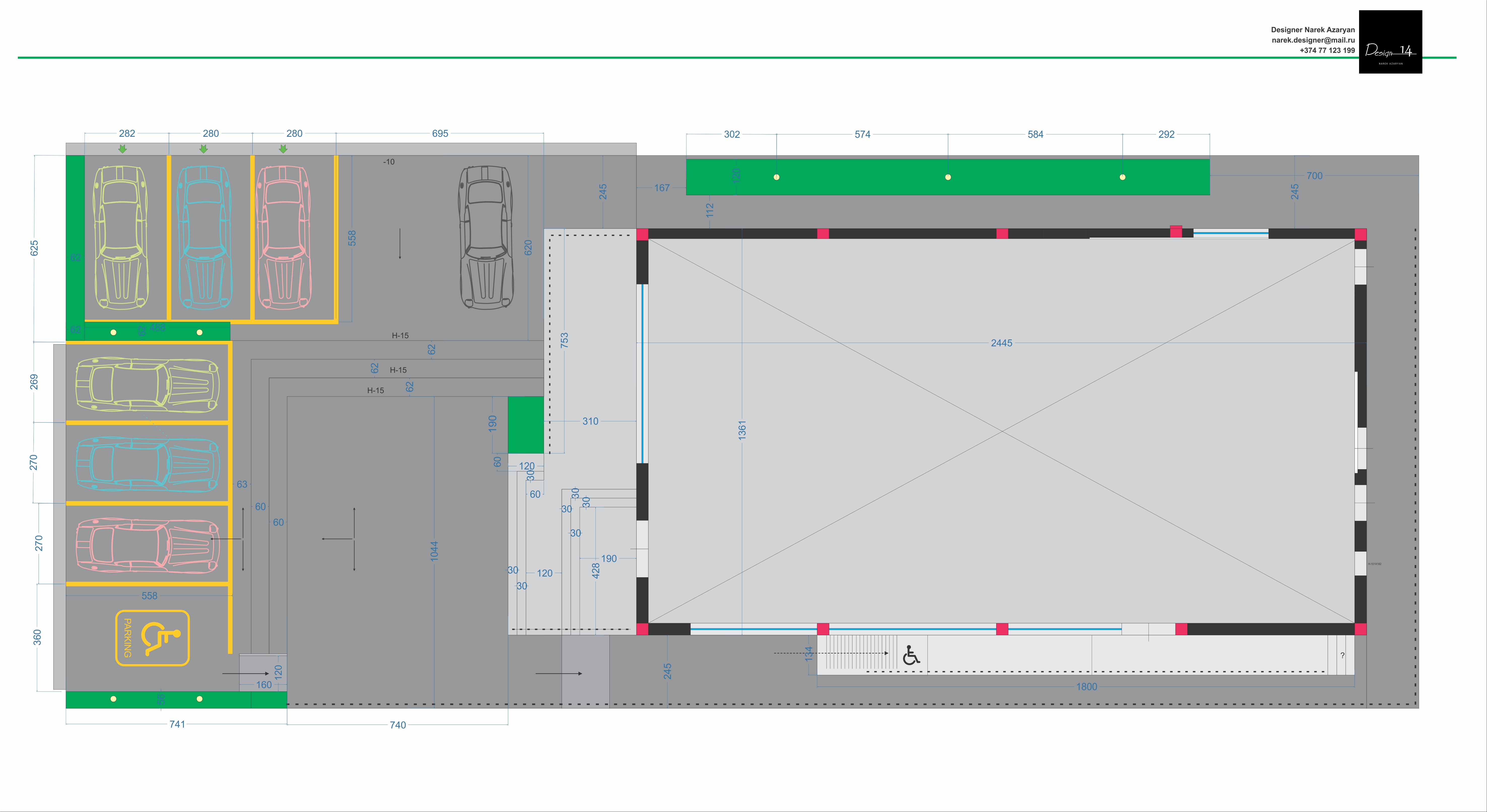 美食广场外部设计丨俄罗斯奔萨丨Design_14,Narek Azaryan-23