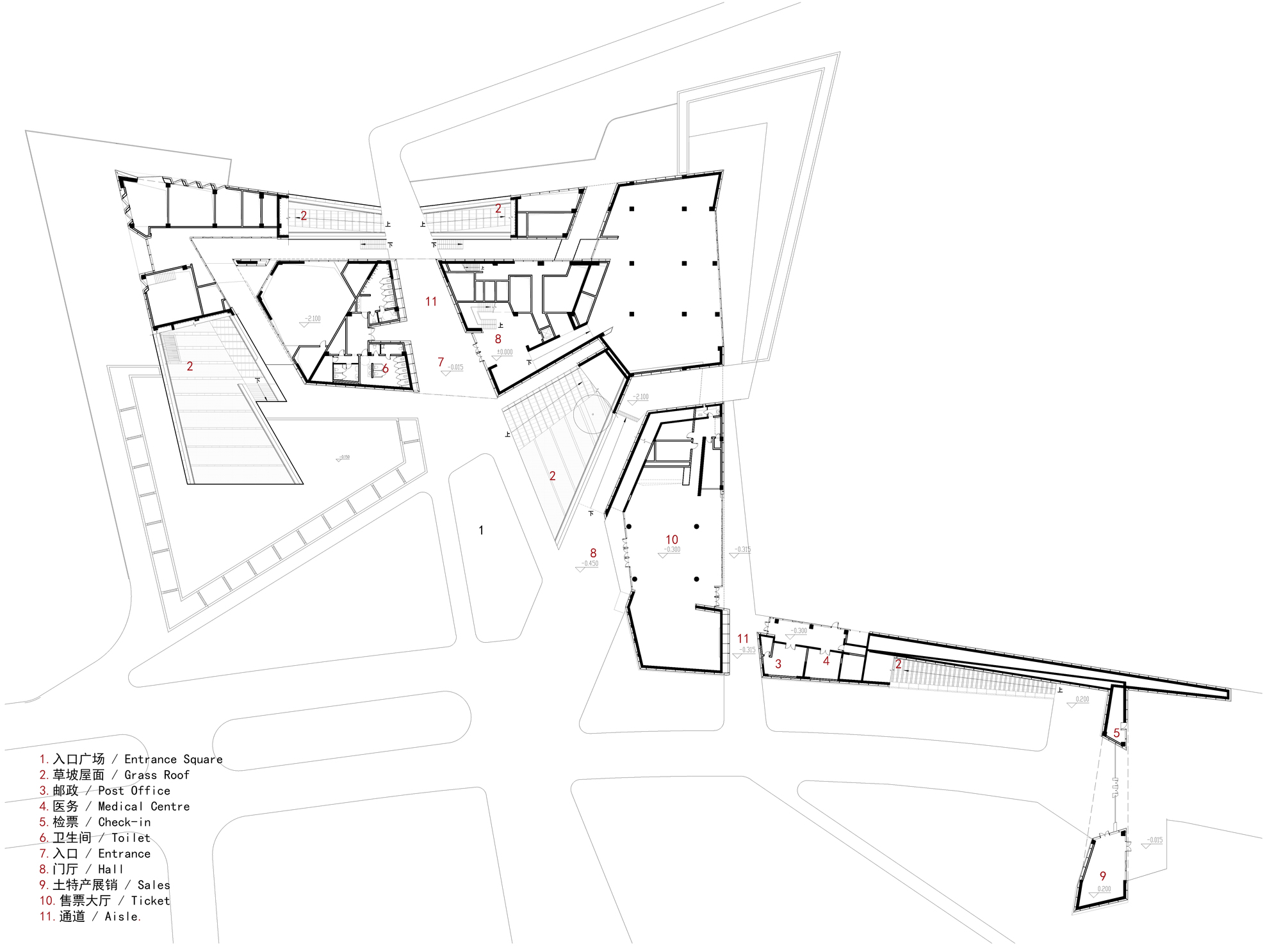 西昌邛海国家级旅游度假区游客中心丨CSWADI,ZAD-33