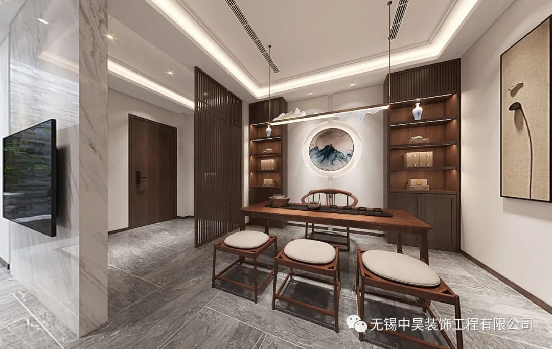 金轮·湖晓兰庭 | 现代中式风格别墅设计-75