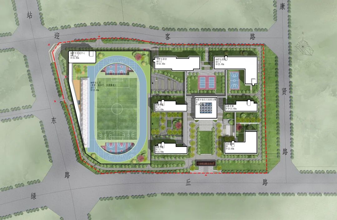 宜昌北附实验学校丨中国宜昌丨清华大学建筑设计研究院有限公司等-11
