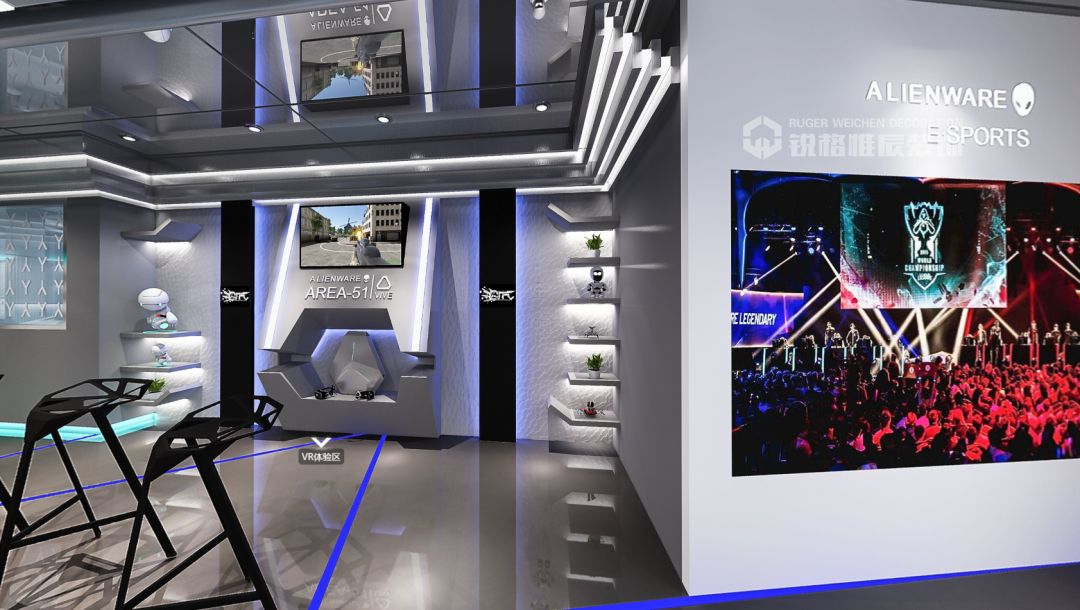 外星人 ALIENWARE 苏州中心体验店 | 太空舱沉浸式游戏体验空间-28