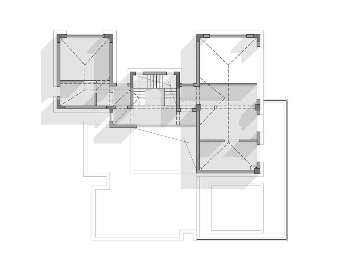 天井重构+楼梯移位，装下三代人的理想生活-14