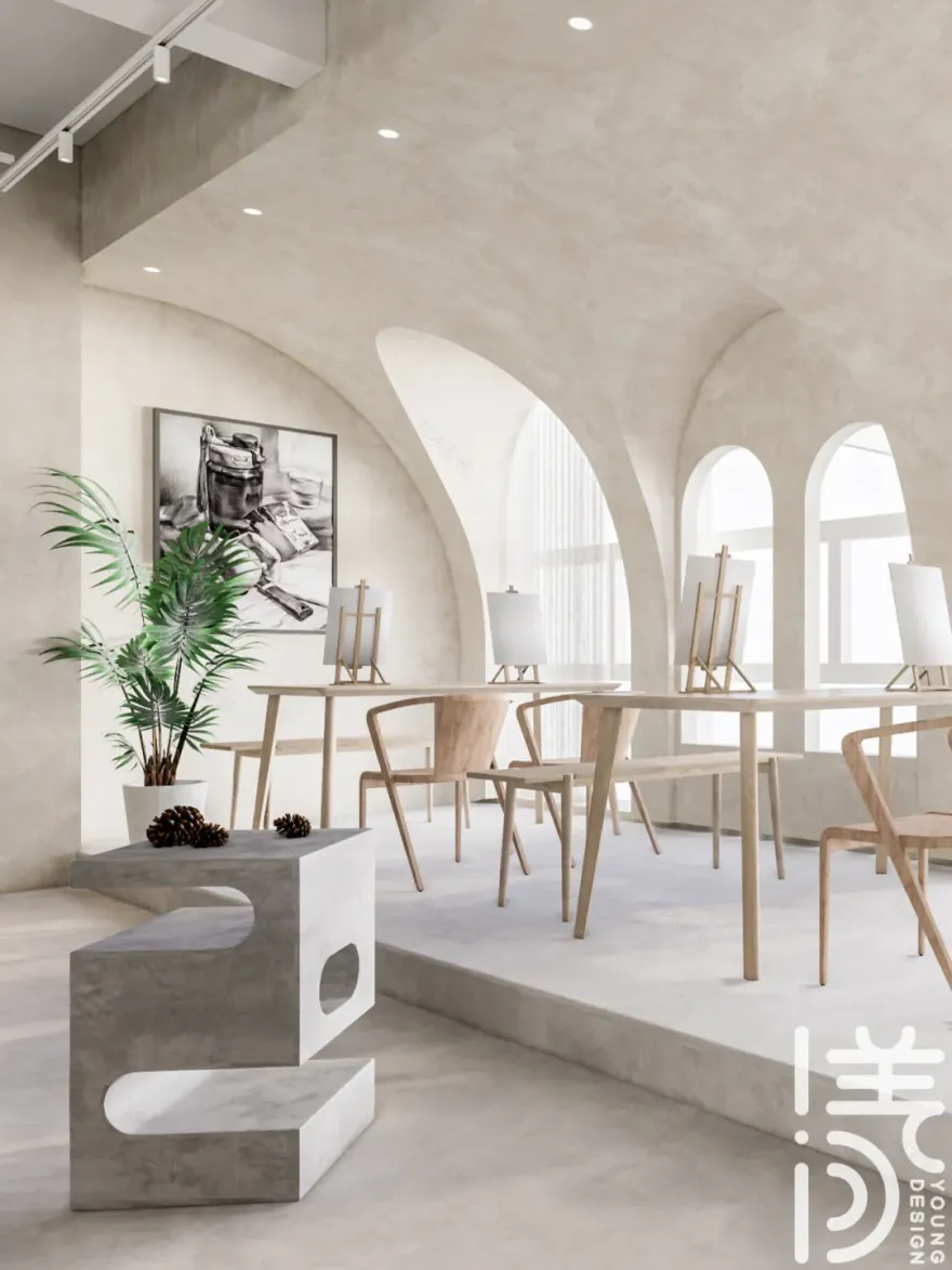 锈迹·水泥艺术 · 侘寂风格画室设计丨深圳漾空间设计有限公司-20