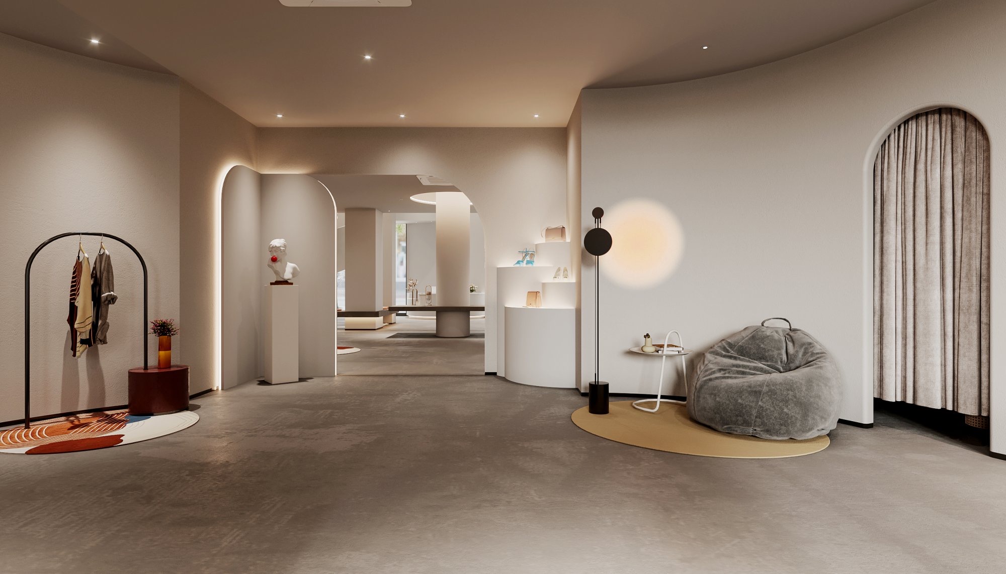 诧寂风奶油服装店-0