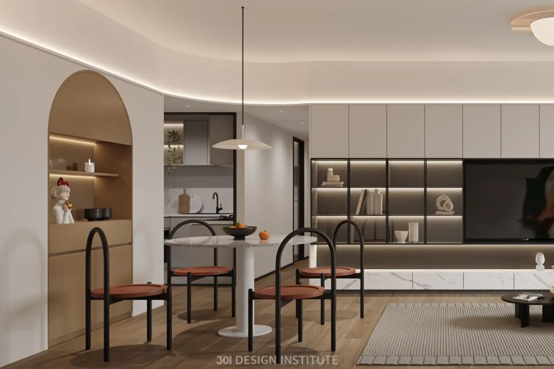 广州越秀区现代简约私宅设计丨中国广州丨301设计研究所-24