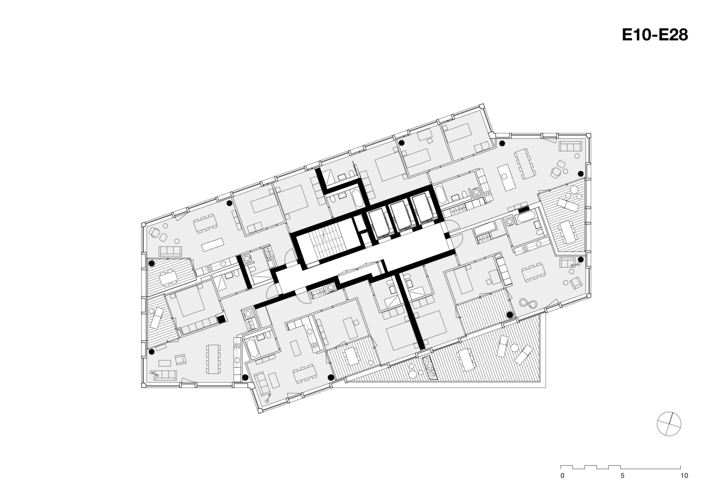 奥斯特蒙迪根熊塔丨瑞士丨Burkard Meyer Architekten-43