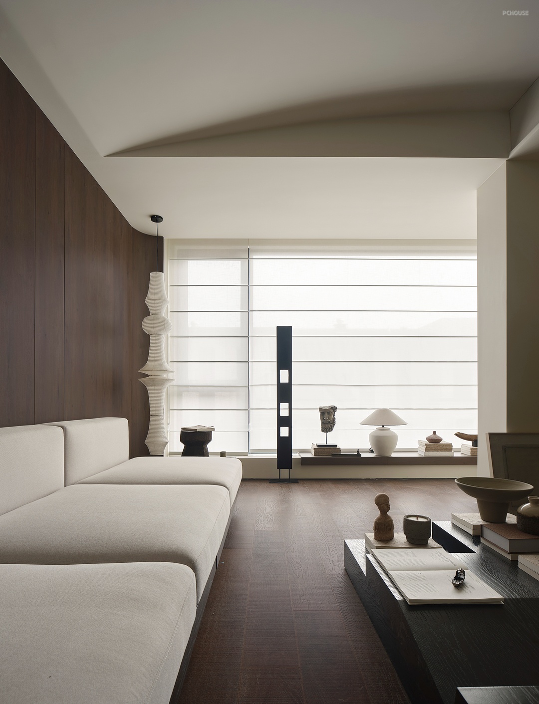 160㎡侘寂新中式 感受当代禅意东方美丨FF design-12