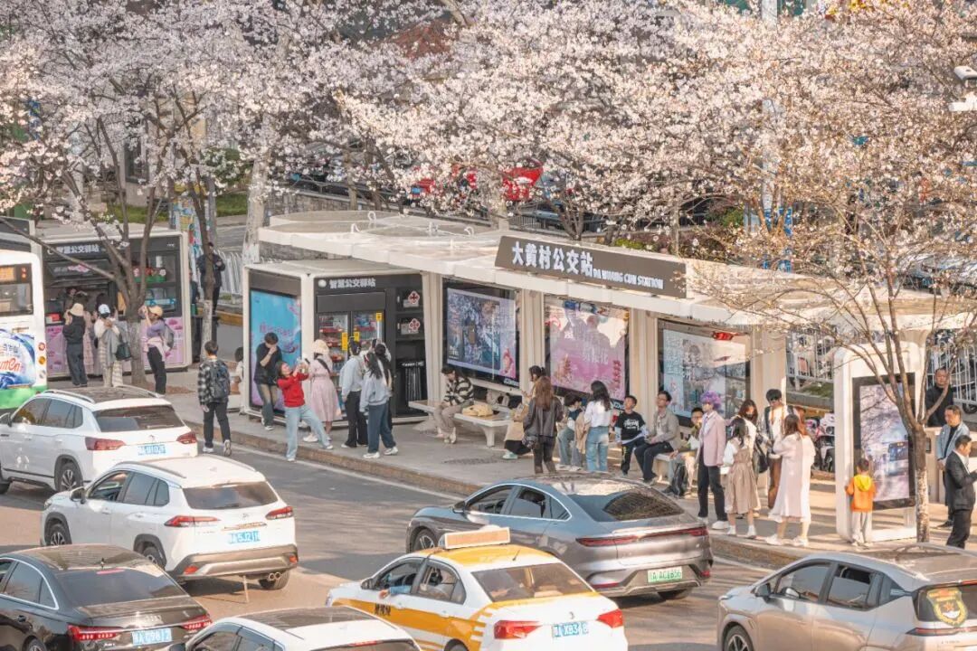 深总院微空间，雕琢樱花公交站之美-16