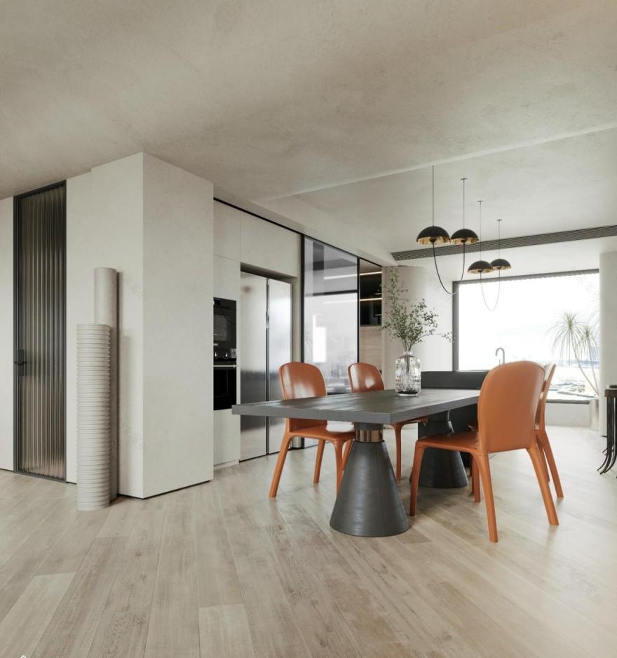 Ven's Home | 曲弧自由平面,诠释当代设计复杂性-10