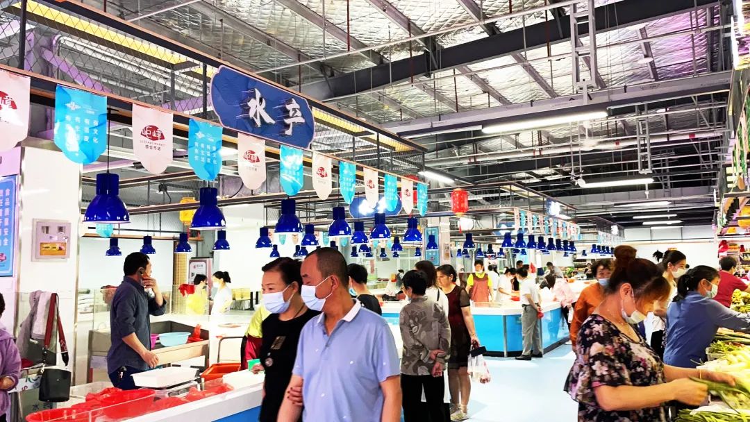 高大上是伪命题？岠嶂综合农贸市场设计用接地气迎高人气！-79