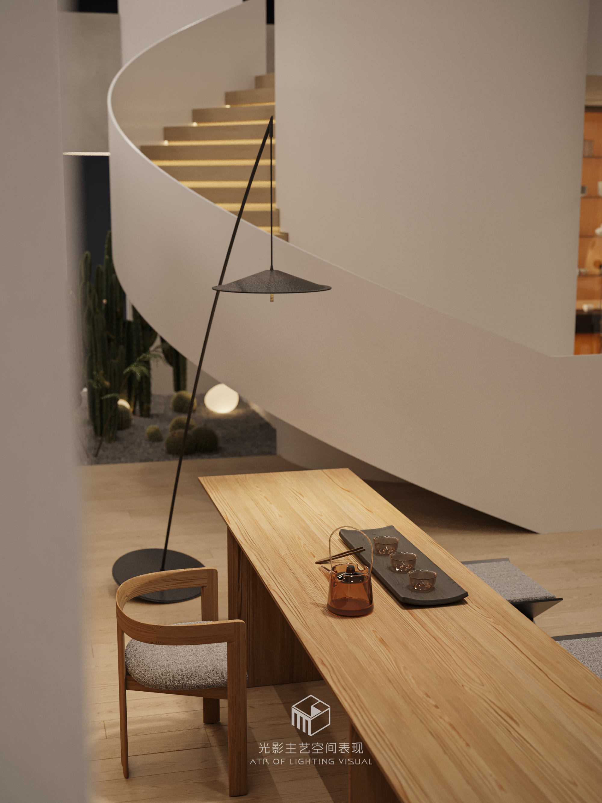 两套家居展厅空间表现丨李一空间设计事务所-8