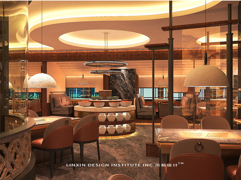 御膳府 Seclusion 养生火锅风味餐厅设计-14