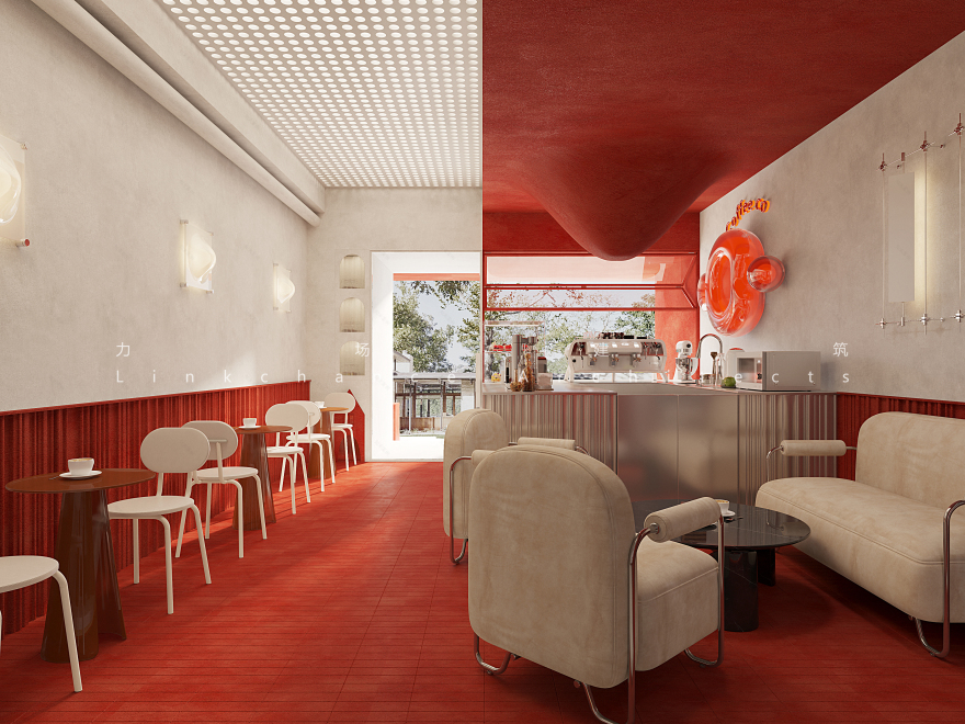 北京Reddot红点咖啡馆丨中国北京丨力场建筑-9
