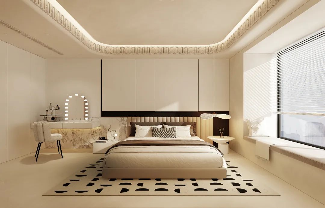 凯旋新世界美妆博主的温馨家居丨TODD 杜特设计-14