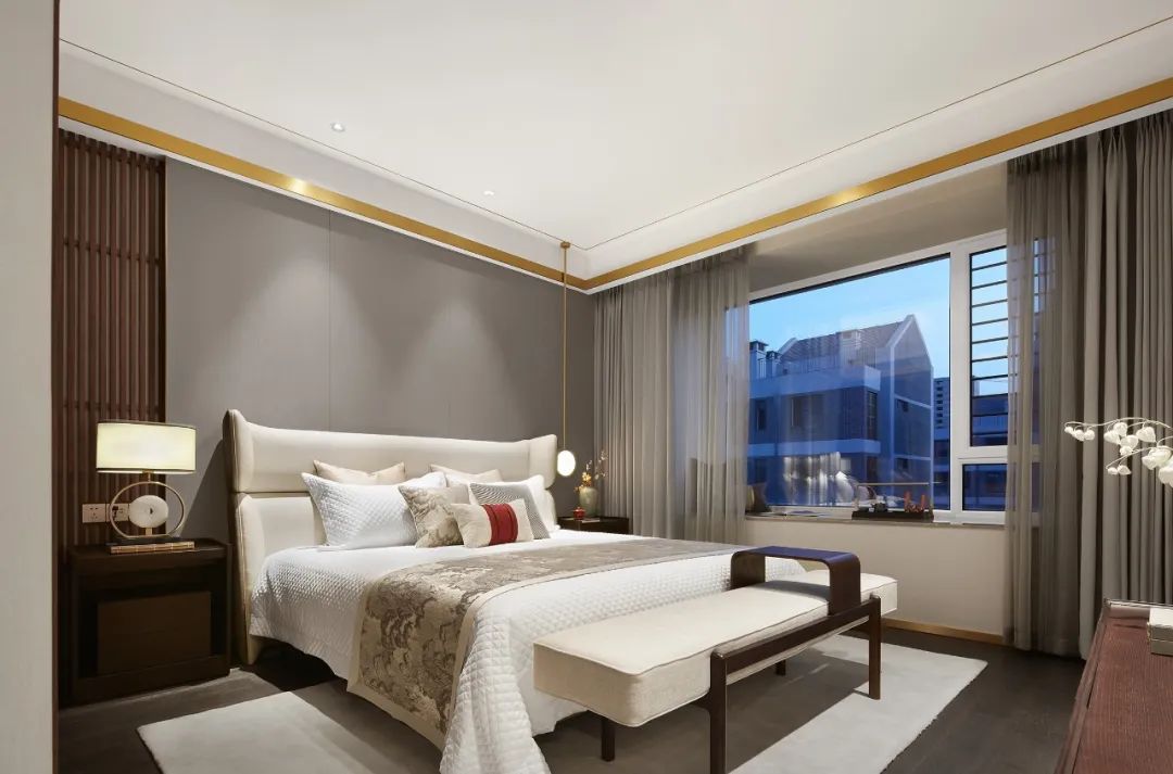 烟台万光·中华城样板间 | 融合之美,日月交替的宁静空间-28