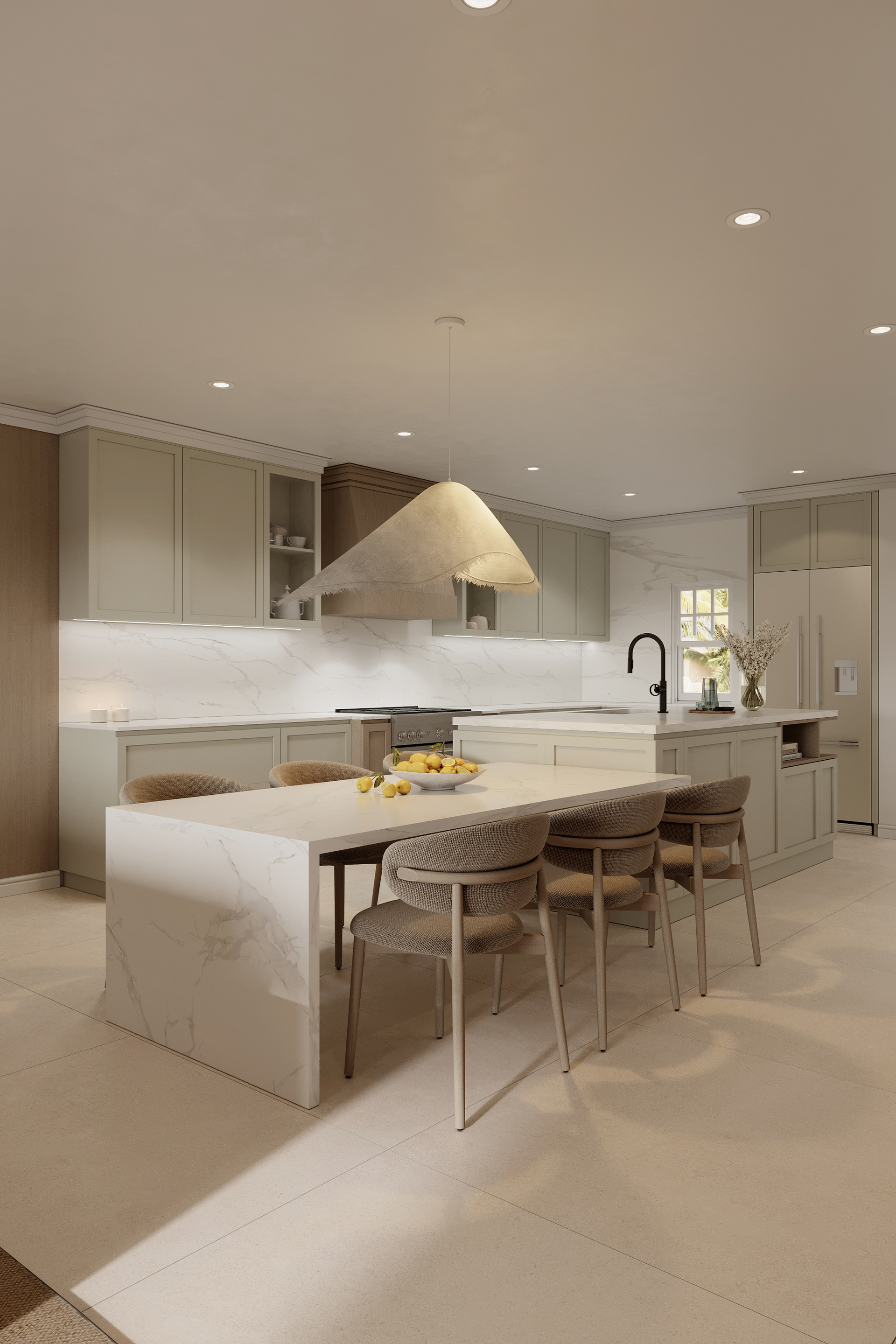 American classic 开放式餐厅-0