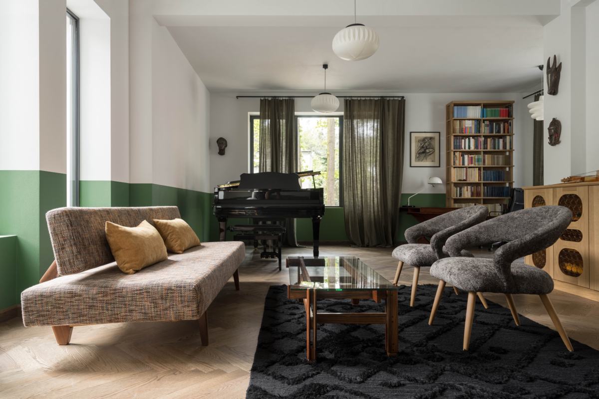 波兰包豪斯风格别墅,Loft Kolasiński-2