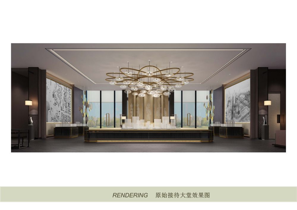 新中式风格售楼处销售中心软装概念方案-9