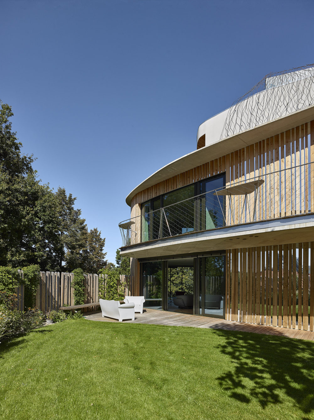 隐于林间的圆形之家-20