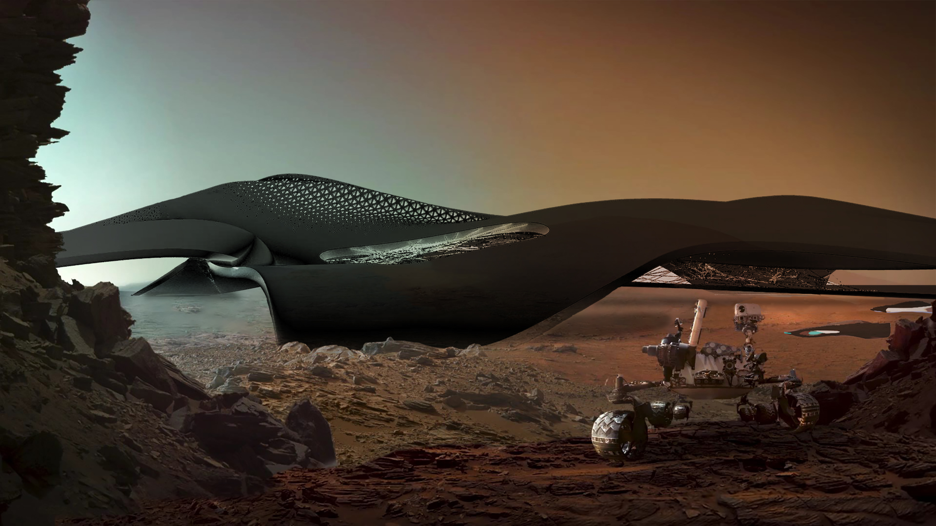 Interplanetary Mars Stastion-1