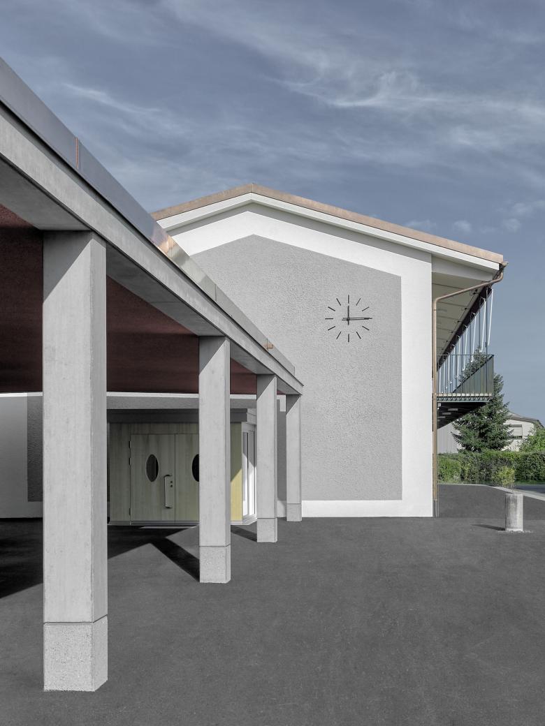 Frasnacht 小学扩建项目丨瑞士丨Tom Munz Architekt*innen-0
