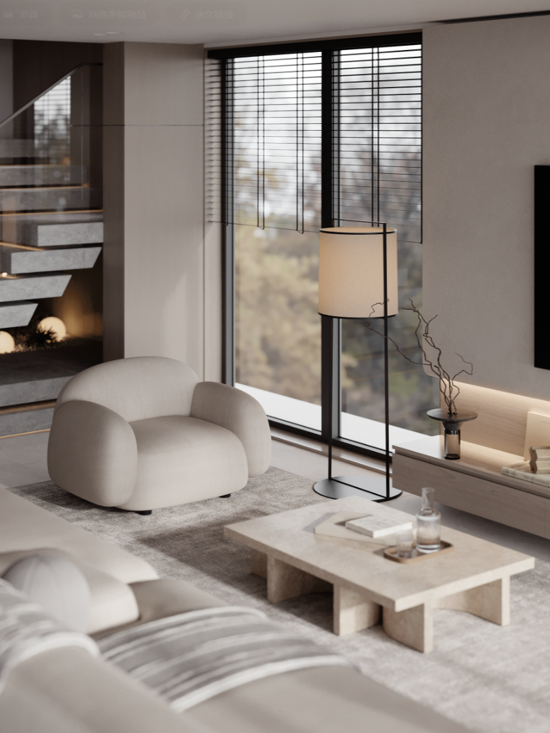 240平现代极简客餐厅-3